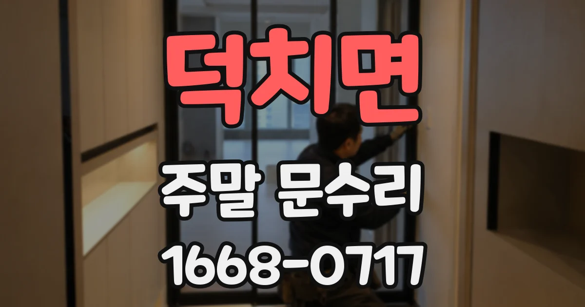 덕치면 주말 문수리
