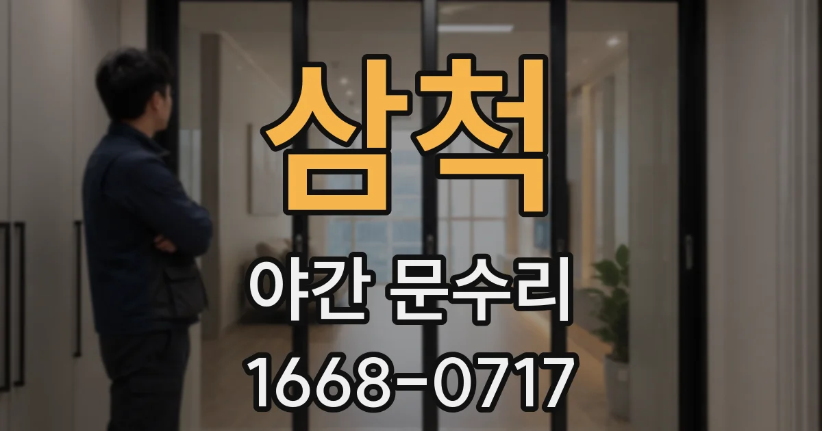 삼척 야간 문수리