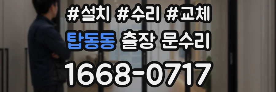 탑동동 출장 문수리