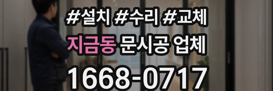 지금동 문시공 업체