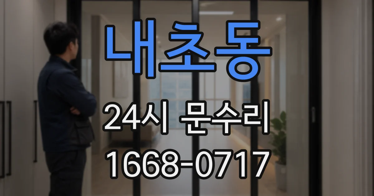 내초동 24시 문수리