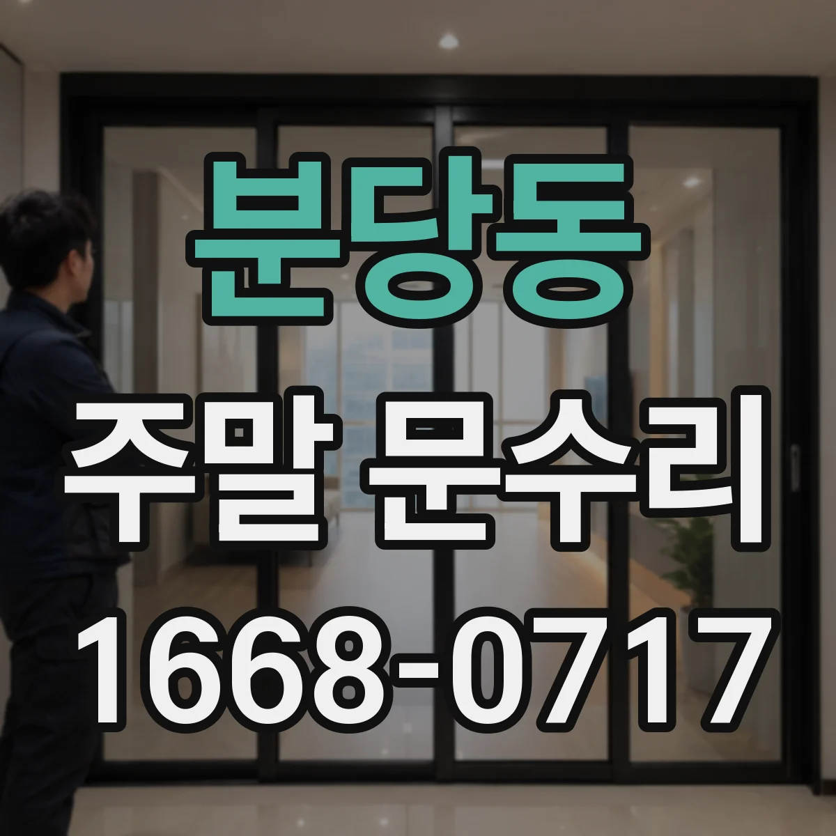 분당동 주말 문수리
