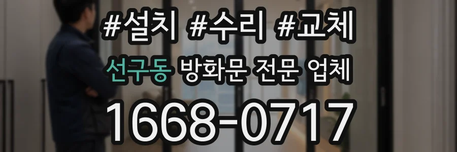 선구동 방화문 전문 업체