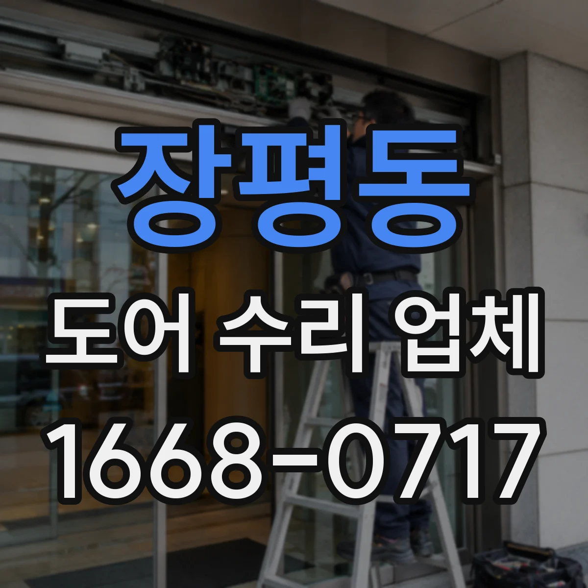 장평동 도어 수리 업체