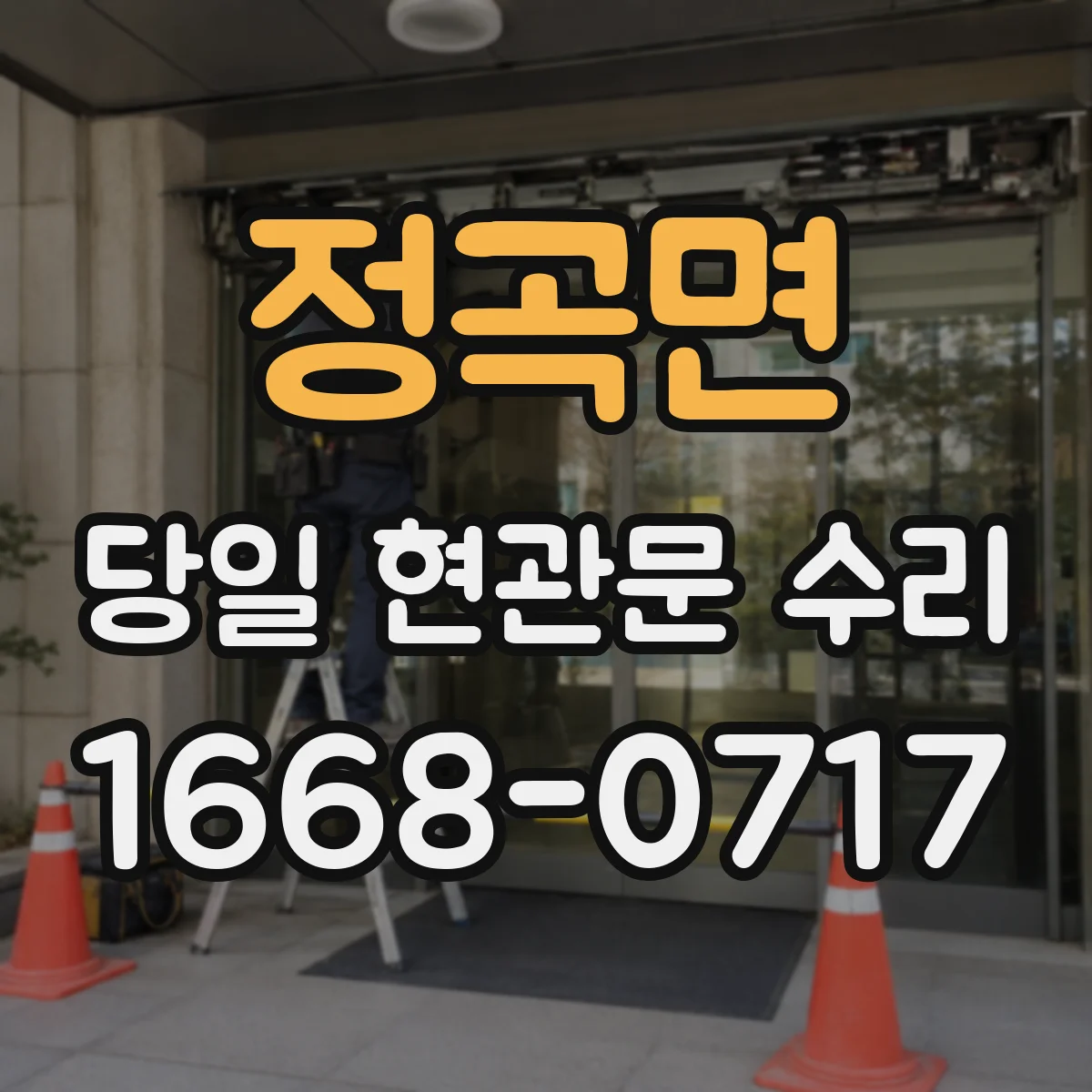 정곡면 당일 현관문 수리
