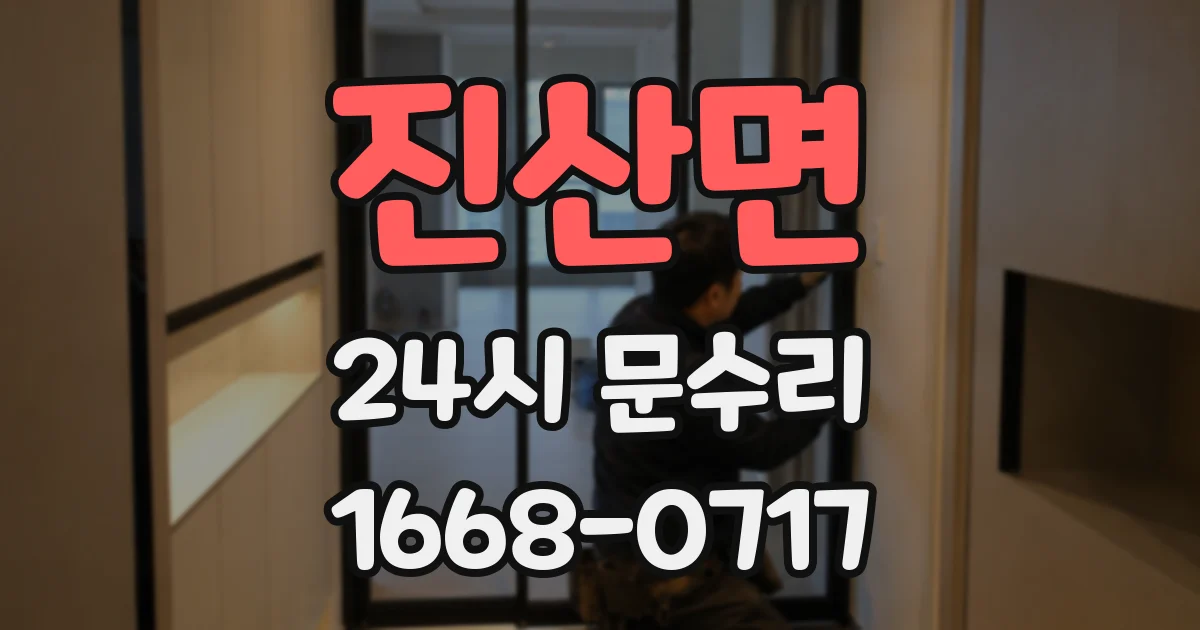 진산면 24시 문수리