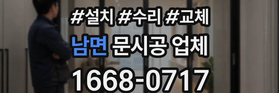 남면 문시공 업체