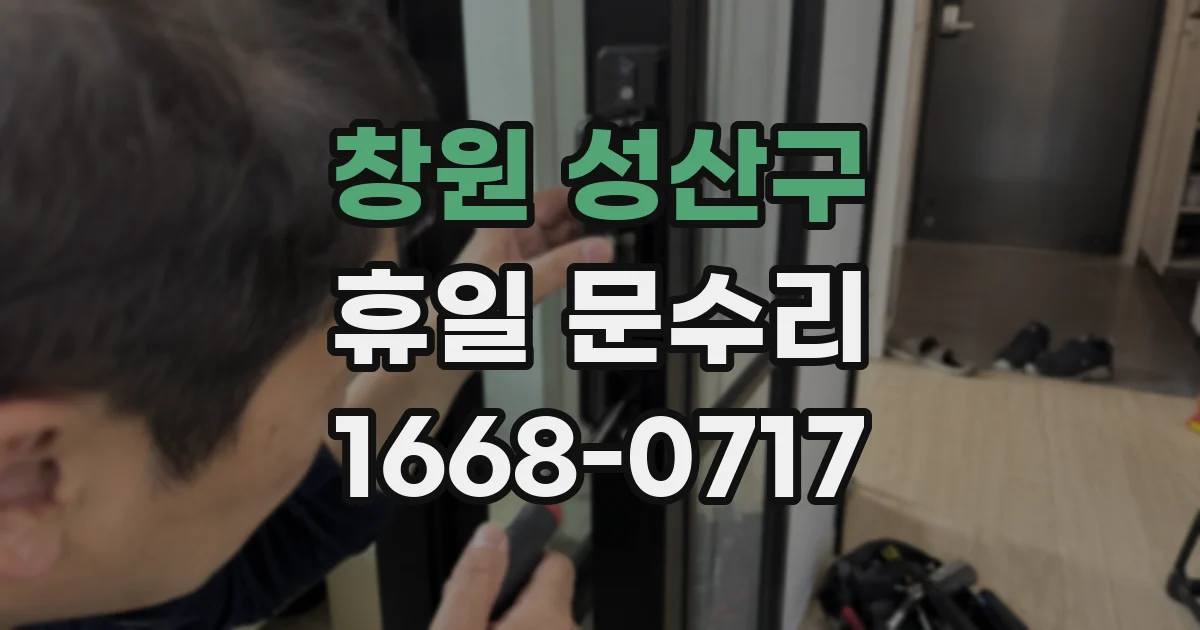 창원 성산구 휴일 문수리