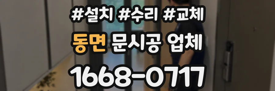 동면 문시공 업체