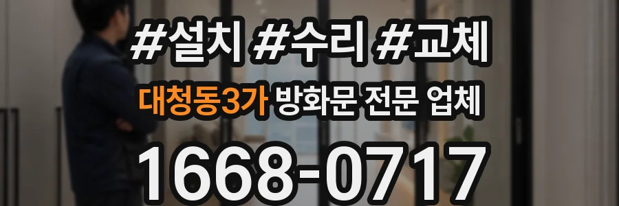 대청동3가 방화문 전문 업체