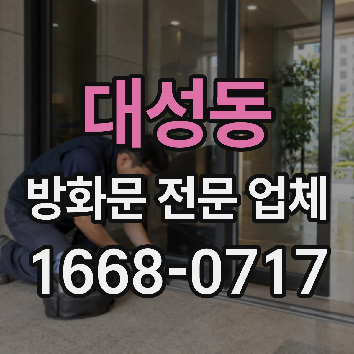 대성동 방화문 전문 업체