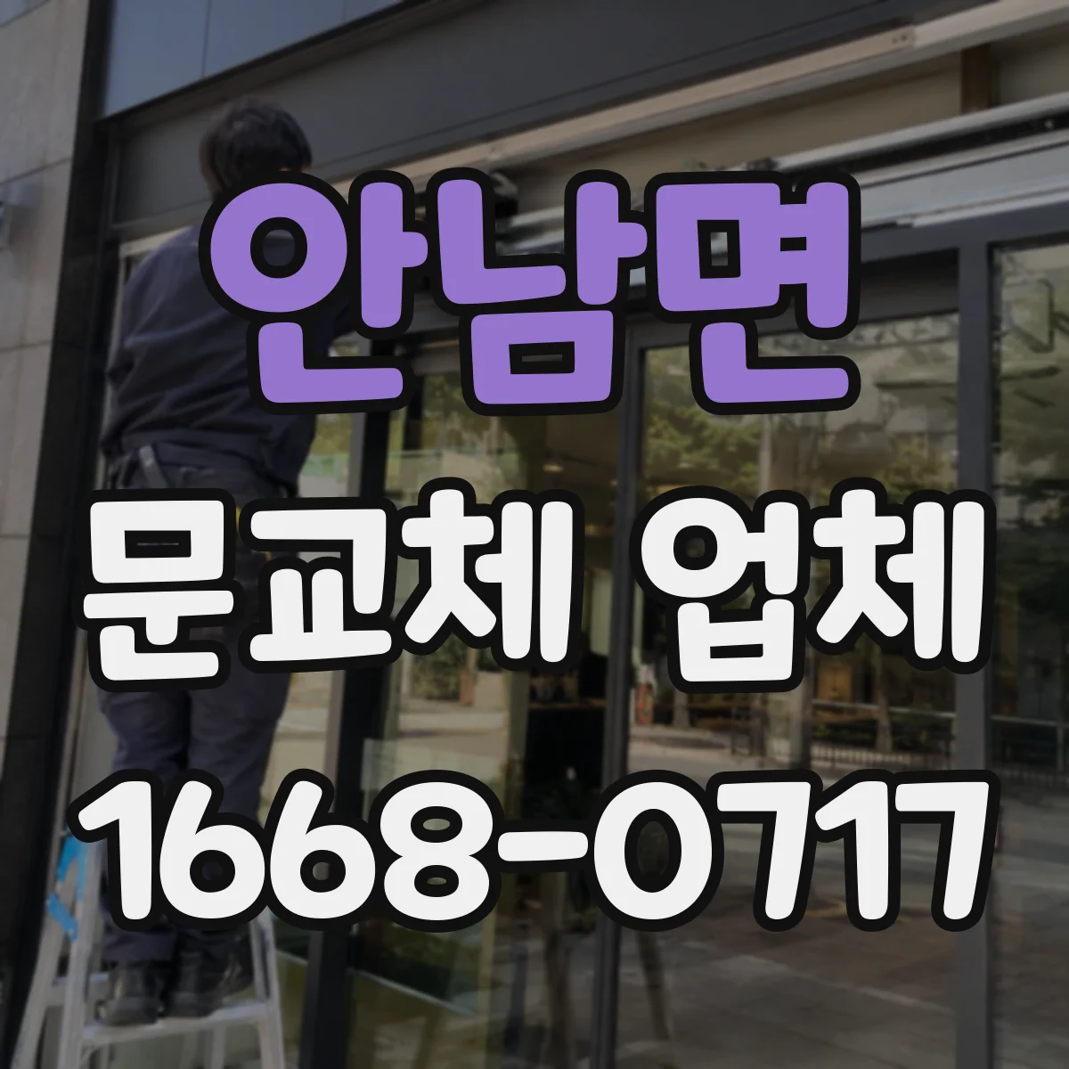 안남면 문교체 업체