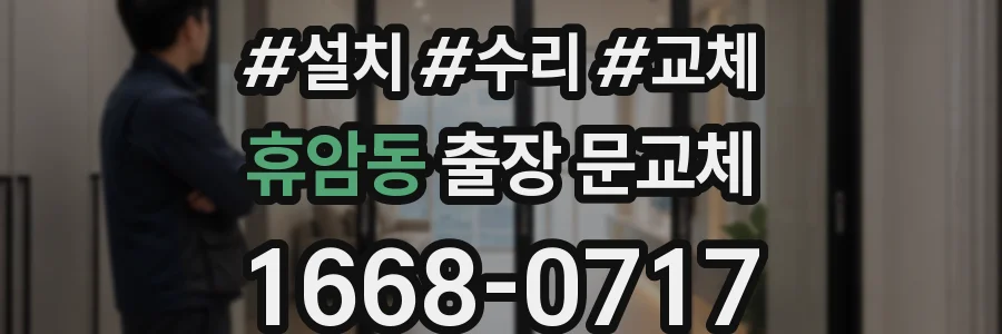 휴암동 출장 문교체