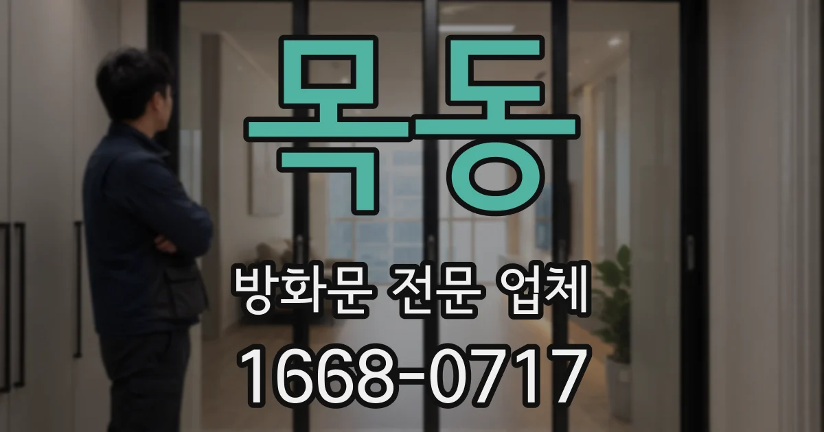 목동 방화문 전문 업체