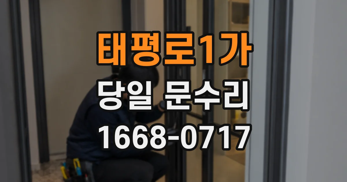 태평로1가 당일 문수리