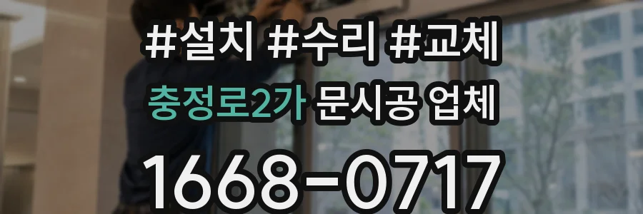 충정로2가 문시공 업체