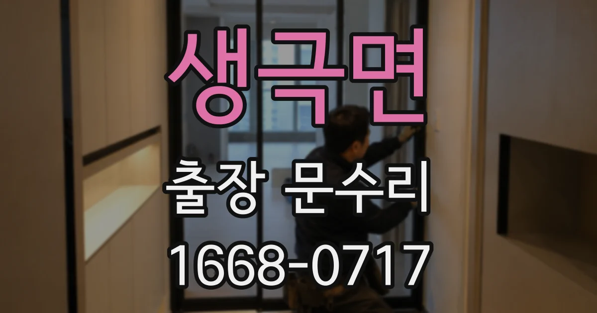 생극면 출장 문수리