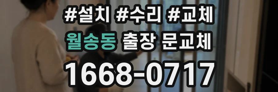 월송동 출장 문교체