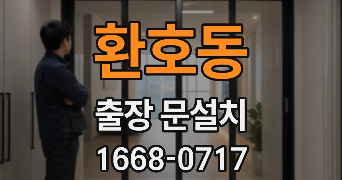 환호동 출장 문설치