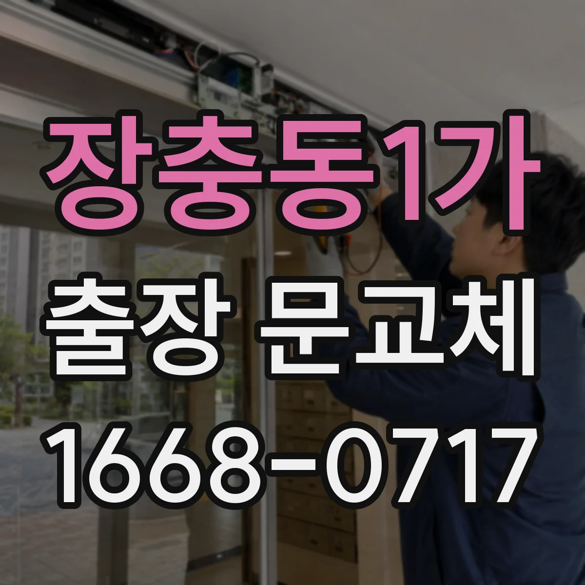 장충동1가 출장 문교체