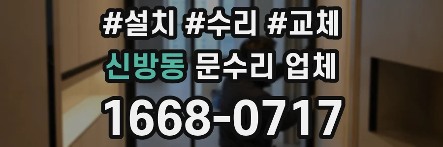 신방동 문수리 업체