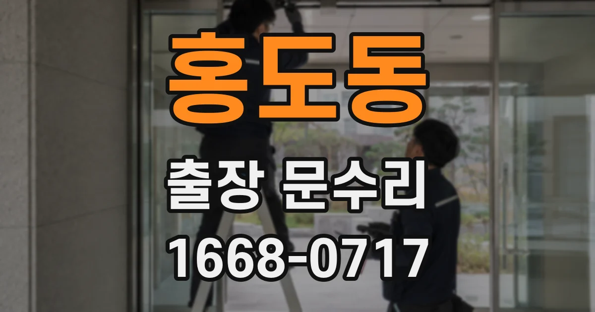 홍도동 출장 문수리