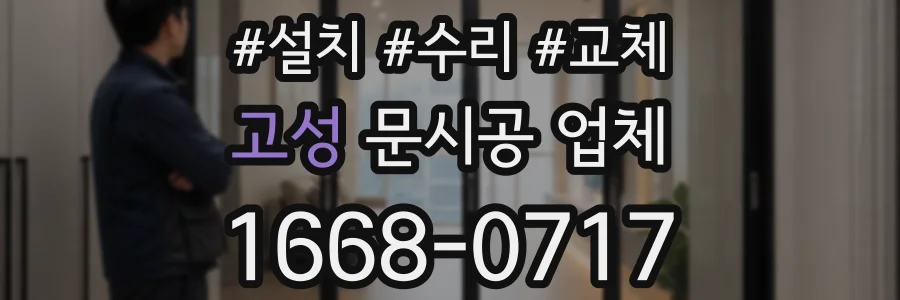 고성 문시공 업체
