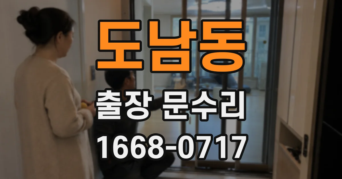 도남동 출장 문수리