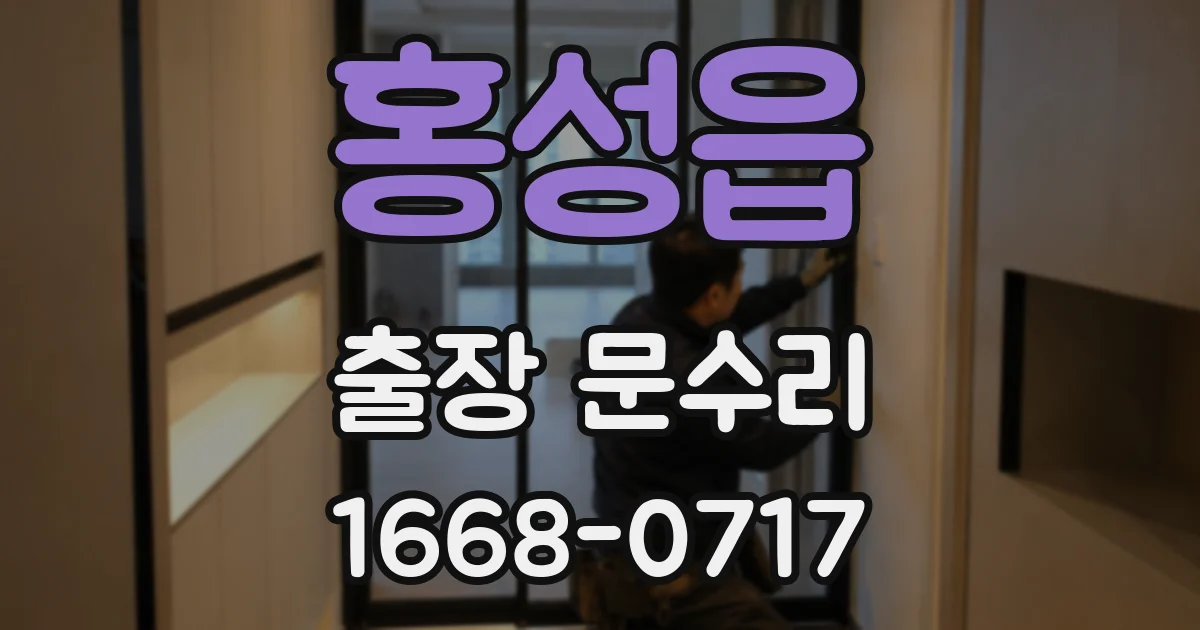 홍성읍 출장 문수리