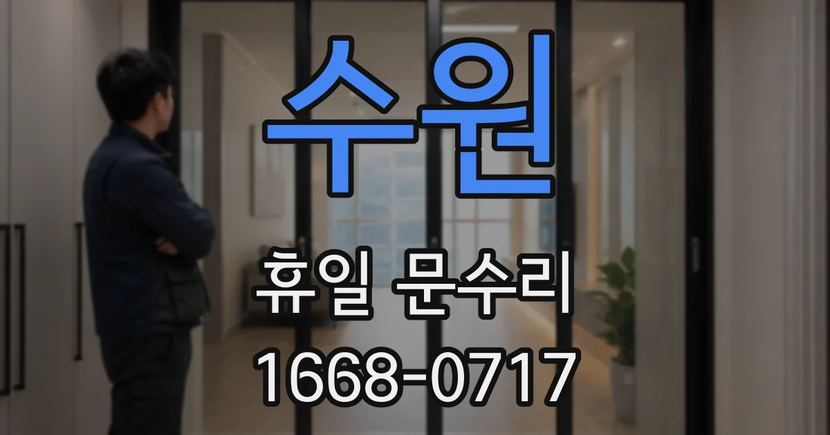 수원 휴일 문수리