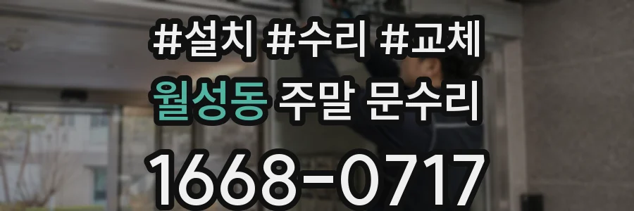 월성동 주말 문수리