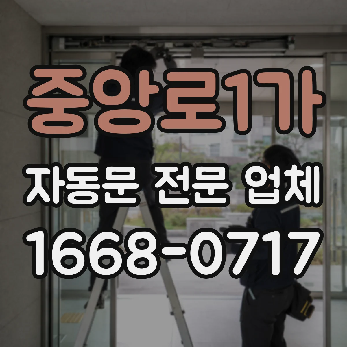 중앙로1가 자동문 전문 업체