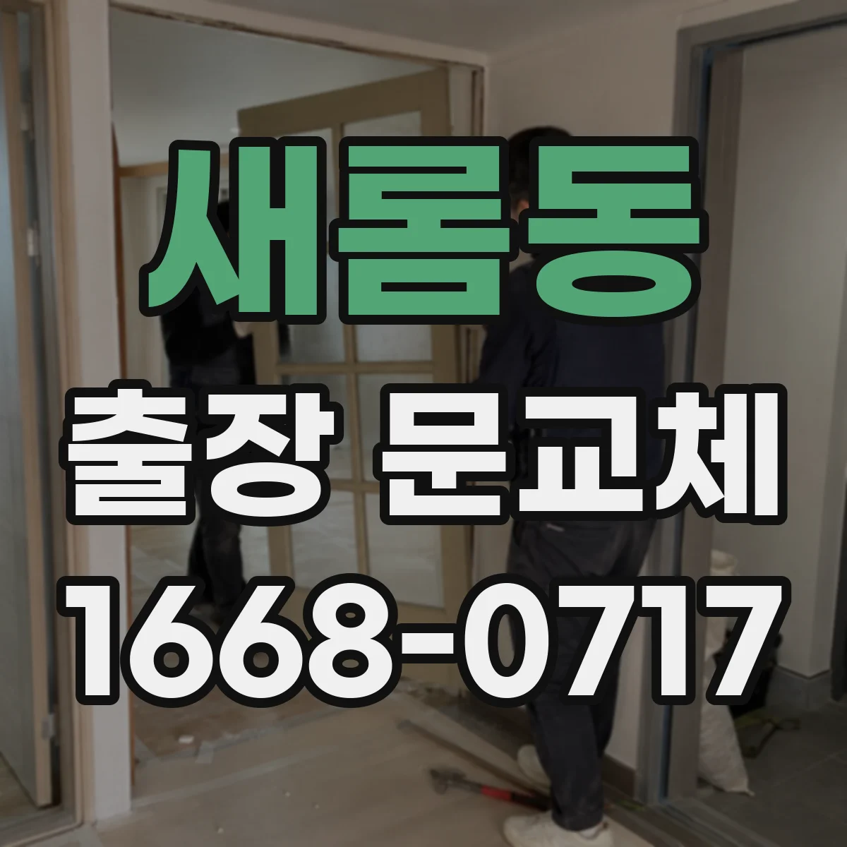 새롬동 출장 문교체