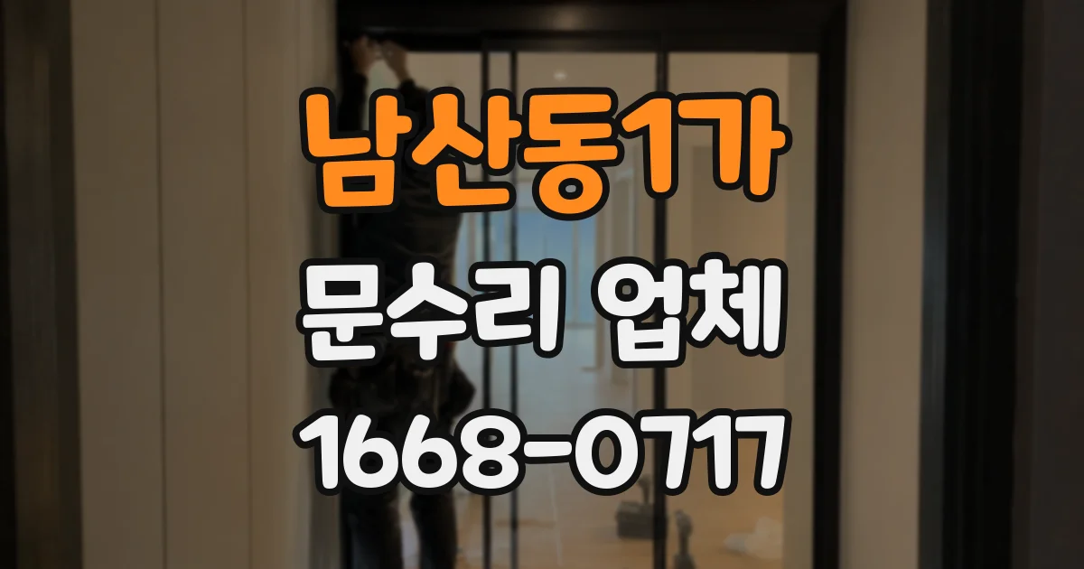 남산동1가 문수리 업체