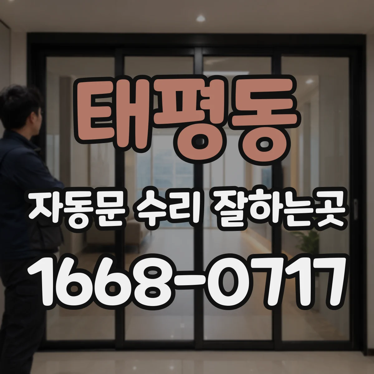 태평동 자동문 수리 잘하는곳