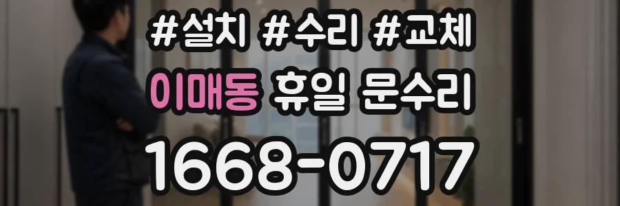 이매동 휴일 문수리