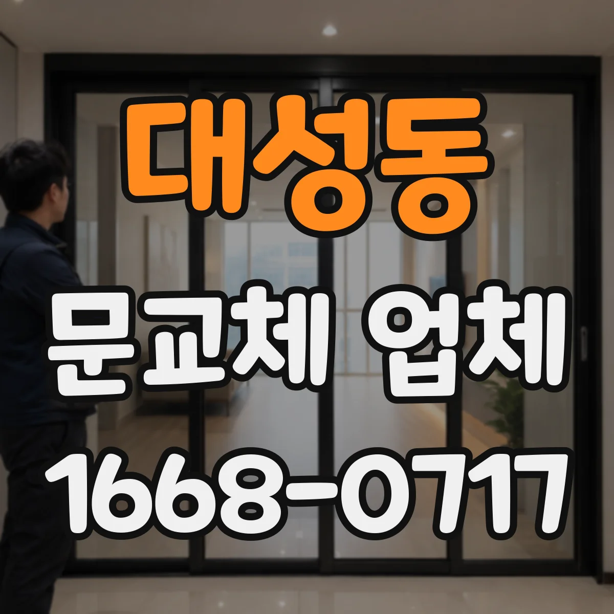 대성동 문교체 업체