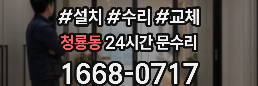 청룡동 24시간 문수리