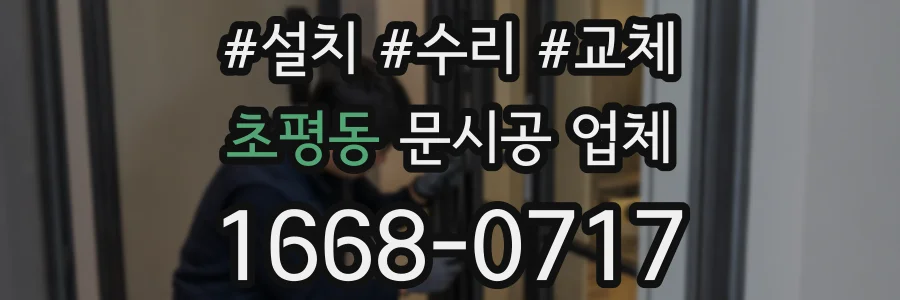 초평동 문시공 업체