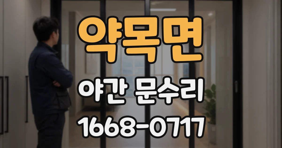 약목면 야간 문수리