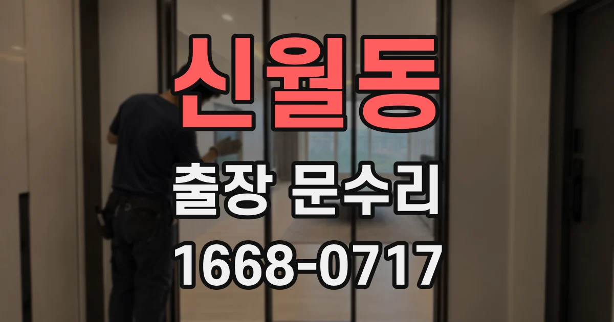 신월동 출장 문수리