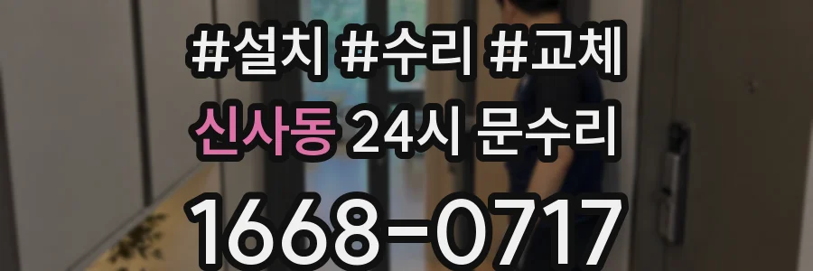 신사동 24시 문수리