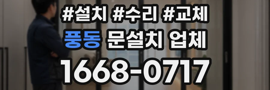 풍동 문설치 업체