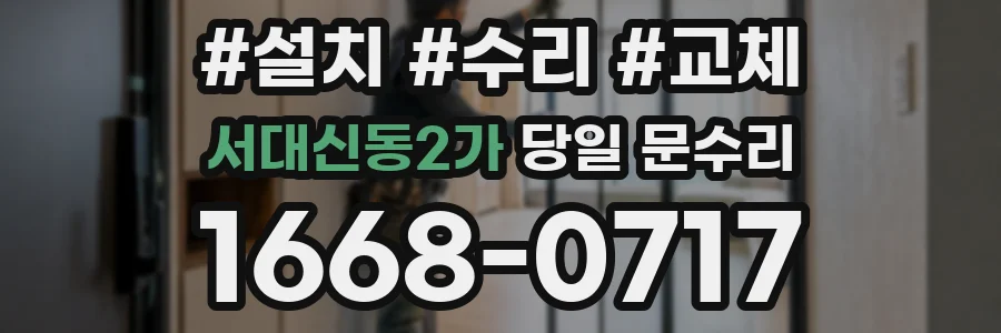 서대신동2가 당일 문수리