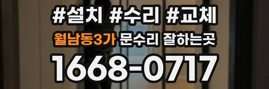 월남동3가 문수리 잘하는곳