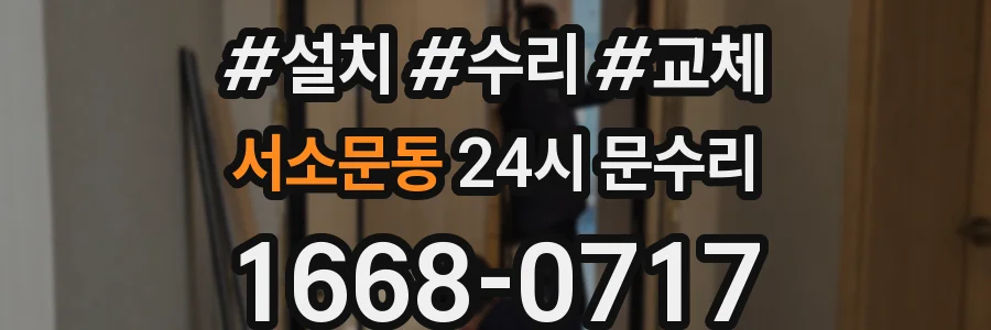 서소문동 24시 문수리