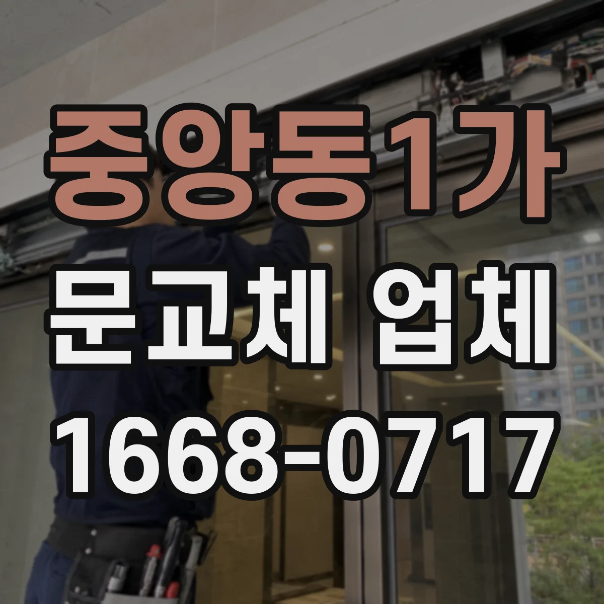 중앙동1가 문교체 업체