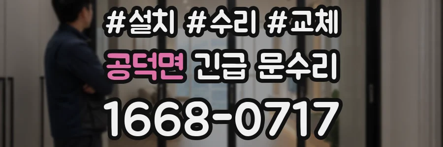공덕면 긴급 문수리