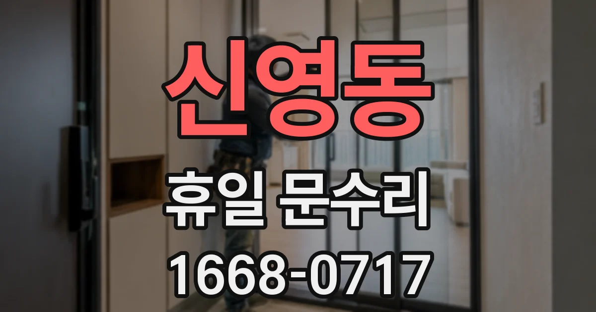 신영동 휴일 문수리