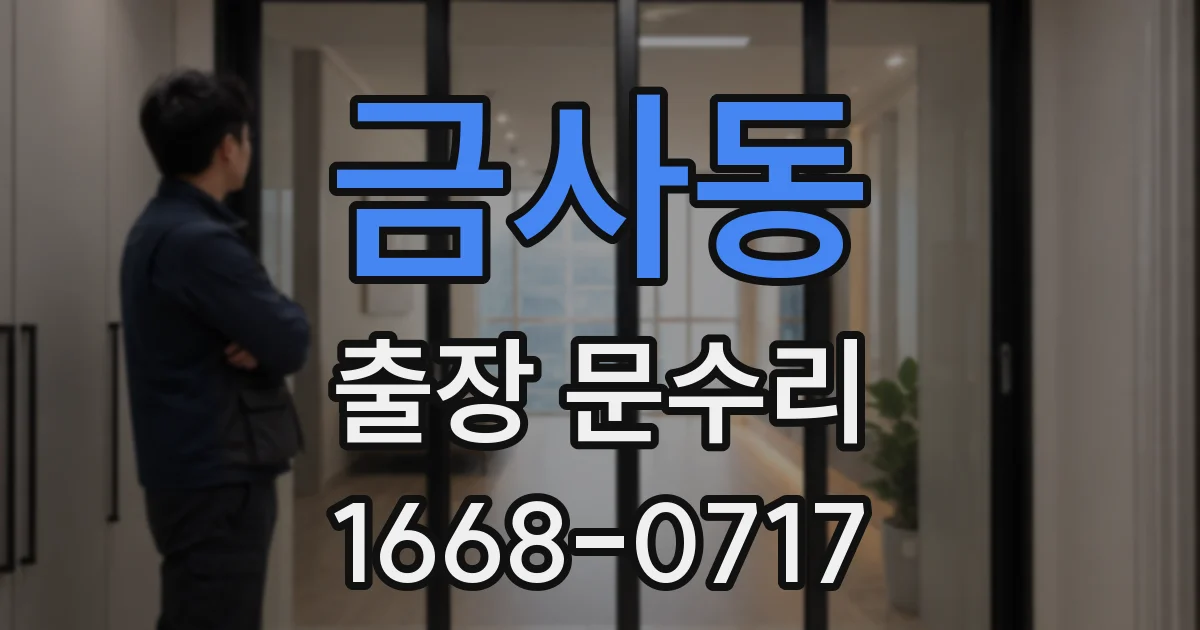 금사동 출장 문수리